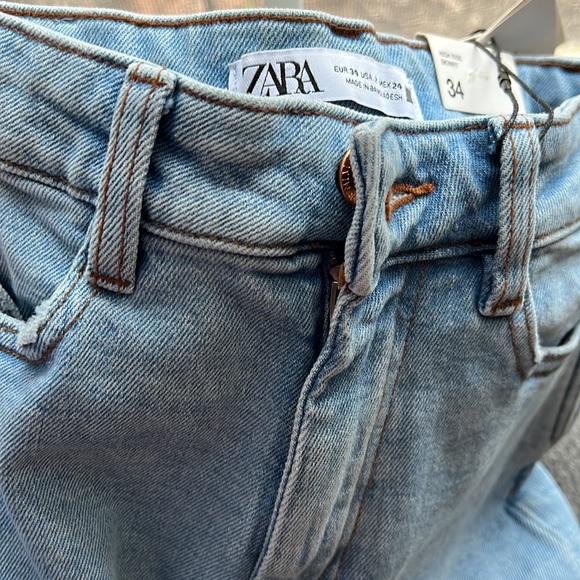 Zara high rise skinny jeans - Picture 4 of 4